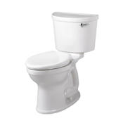 American Standard Chinaware 1.6 GPF Two Piece Elongated Toilet with Right Hand Lever White