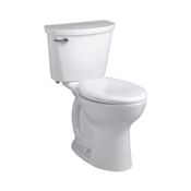 American Standard Cadet Pro Elongated Two-Piece Toilet with EverClean Surface, PowerWash Rim and Right Height Bowl White
