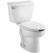 American Standard Cadet Right Height™ Pressure Assisted 1.6 GPF Elongated Everclean® Toilet without Seat White