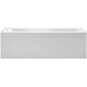 American Standard Studio Three Wall Alcove Acrylic Soaking Tub with Left Drain White