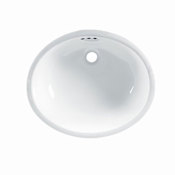 American Standard Ovalyn 16-3/4" Undermount Porcelain Bathroom Sink White
