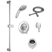 American Standard Commercial Shower System Kit for Flash Rough Valve with 2.5 GPM Hand Shower Polished Chrome