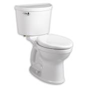American Standard Champion Elongated Two-Piece Toilet with EverClean Surface – Left-Mounted Tank Lever White