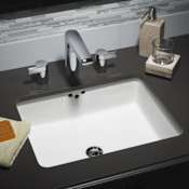 American Standard Boxe Undermount Bathroom Sink White