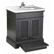 American Standard Portsmouth 30" Vanity Cabinet only, with Slide-Out Step Feature Dark Chocolate