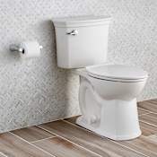 American Standard ActiClean 1.28 GPF Two-Piece Elongated Toilet with Self Cleaning Technology White