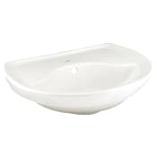 American Standard Ravenna 24-1/4" Pedestal Porcelain Bathroom Sink White