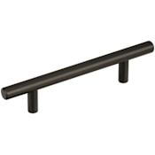 Amerock Bar Pulls 3-3/4 Inch Center to Center Bar Cabinet Pull - Pack of 10 Black Bronze