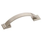 Amerock Candler 3 Inch Center to Center Handle Cabinet Pull - Pack of 10 Satin Nickel