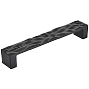Amerock Calathea 6-5/16 Inch Center to Center Handle Cabinet Pull Matte Black