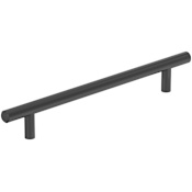 Amerock 7 Inch Center to Center Bar Cabinet Pull - Pack of 25 Black Bronze