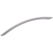 Amerock Essential'Z Stainless Steel 7-9/16 Inch Center to Center Arch Cabinet Pull Stainless Steel