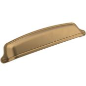 Amerock Stature 5-1/16 Inch Center to Center Cup Cabinet Pull Champagne Bronze