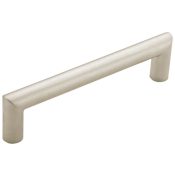 Amerock Essential'Z 5-1/16 Inch Center to Center Handle Cabinet Pull Satin Nickel