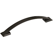 Amerock Candler 6-5/16 Inch Center to Center Handle Cabinet Pull Black Bronze