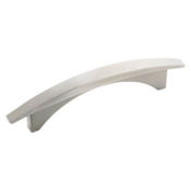 Amerock Essential'Z 3-3/4 Inch Center to Center Bar Cabinet Pull Satin Nickel