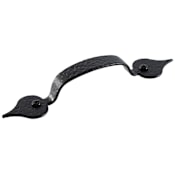 Amerock Everyday Heritage 3-3/8 Inch Center to Center Handle Cabinet Pull Colonial Black