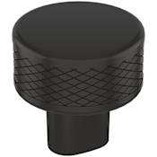 Amerock Bronx 1-1/4 Inch Mushroom Cabinet Knob Black Bronze