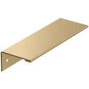 Amerock Edge Pull 4-1/2 Inch Long Finger Cabinet Pull Champagne Bronze