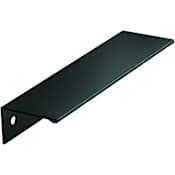 Amerock Edge Pull 5-13/16 Inch Long Finger Cabinet Pull Matte Black