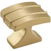 Amerock Davenport 1-1/4 Inch Rectangular Cabinet Knob Champagne Bronze