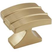 Amerock Davenport 1-1/2 Inch Rectangular Cabinet Knob Champagne Bronze