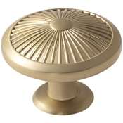 Amerock Crawford 1-3/4 Inch Mushroom Cabinet Knob Golden Champagne
