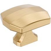 Amerock Bellamy 1-1/4 Inch Rectangular Cabinet Knob Champagne Bronze