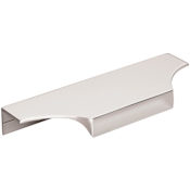 Amerock Extent 4-9/16 Inch Center to Center Finger Cabinet Pull Polished Chrome