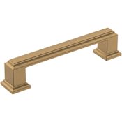 Amerock Appoint 3-3/4 Inch Center to Center Handle Cabinet Pull Champagne Bronze