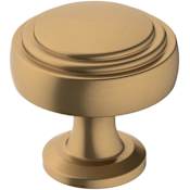 Amerock Winsome 1-1/4 Inch Mushroom Cabinet Knob Champagne Bronze