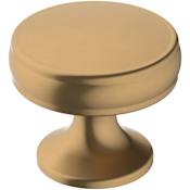 Amerock Renown 1-1/4 Inch Mushroom Cabinet Knob Champagne Bronze