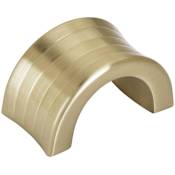 Amerock Concentric 1-1/4 Inch Center to Center Finger Cabinet Pull Golden Champagne