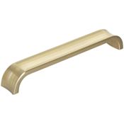 Amerock Concentric 6-5/16 Inch Center to Center Handle Cabinet Pull Golden Champagne
