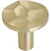 Amerock Kamari 1-3/16 Inch Mushroom Cabinet Knob Golden Champagne
