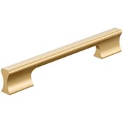 Amerock Status 6-5/16 Inch Center to Center Handle Cabinet Pull Champagne Bronze