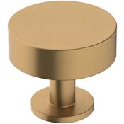Amerock Radius 1-1/4 Inch Mushroom Cabinet Knob Champagne Bronze