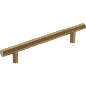 Amerock Caliber 5-1/16 Inch Center to Center Bar Cabinet Pull Champagne Bronze