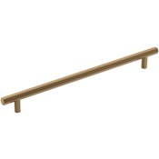 Amerock Caliber 10-1/16 Inch Center to Center Bar Cabinet Pull Champagne Bronze