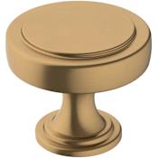 Amerock Exceed 1-3/8 Inch Mushroom Cabinet Knob Champagne Bronze