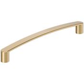 Amerock Rift 6-5/16 Inch Center to Center Handle Cabinet Pull Champagne Bronze