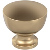Amerock Chalice 1-1/4 Inch Mushroom Cabinet Knob - Pack of 25 Champagne Bronze