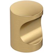Amerock Whistle 11/16 Inch Cylindrical Cabinet Knob - Pack of 25 Champagne Bronze