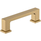 Amerock Bridgeport 3 Inch Center to Center Handle Cabinet Pull - Pack of 10 Champagne Bronze