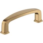 Amerock Franklin 3 Inch Center to Center Handle Cabinet Pull Champagne Bronze