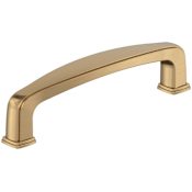 Amerock Franklin 3-3/4 Inch Center to Center Handle Cabinet Pull - Pack of 25 Champagne Bronze