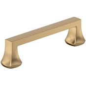 Amerock Hybridize 3-3/4 Inch Center to Center Handle Cabinet Pull - Pack of 25 Champagne Bronze