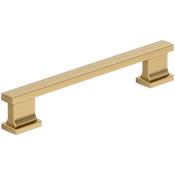 Amerock Triomphe 5-1/16 Inch Center to Center Bar Cabinet Pull - Pack of 25 Champagne Bronze