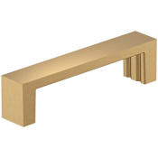 Amerock Augment 3-3/4 Inch Center to Center Handle Cabinet Pull Champagne Bronze