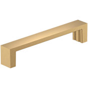Amerock Augment 5-1/16 Inch Center to Center Handle Cabinet Pull - Pack of 10 Champagne Bronze